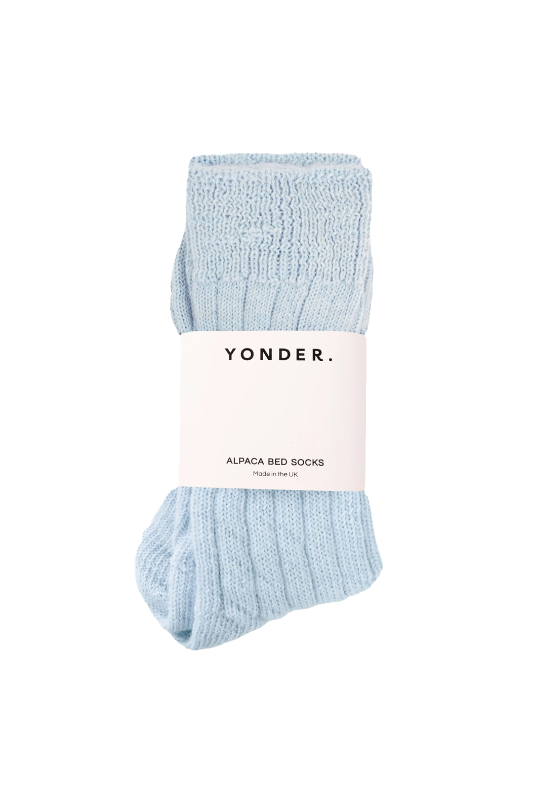 Alpaca Bed Socks | Ice