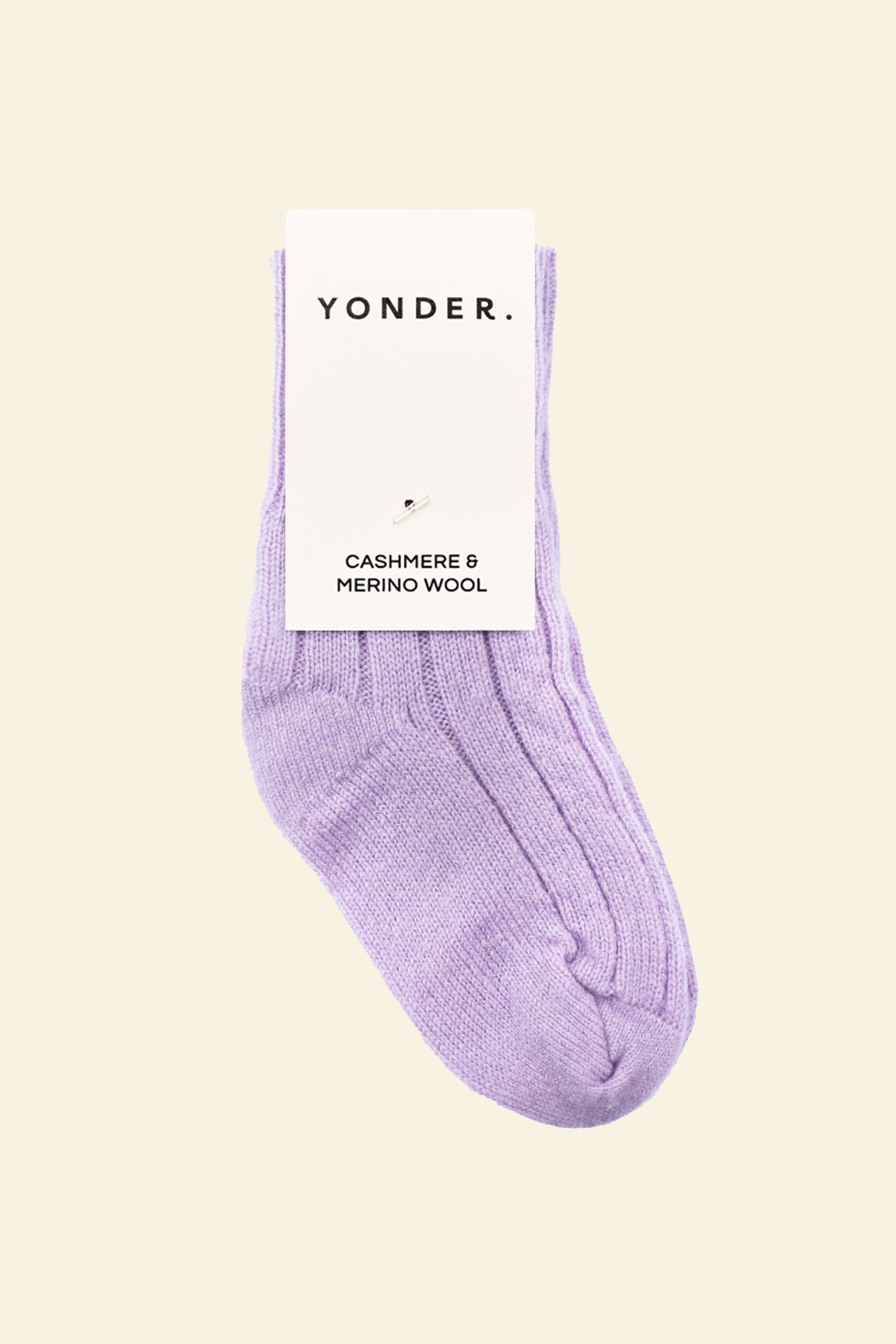 Baby Cashmere Blend Socks | Lilac