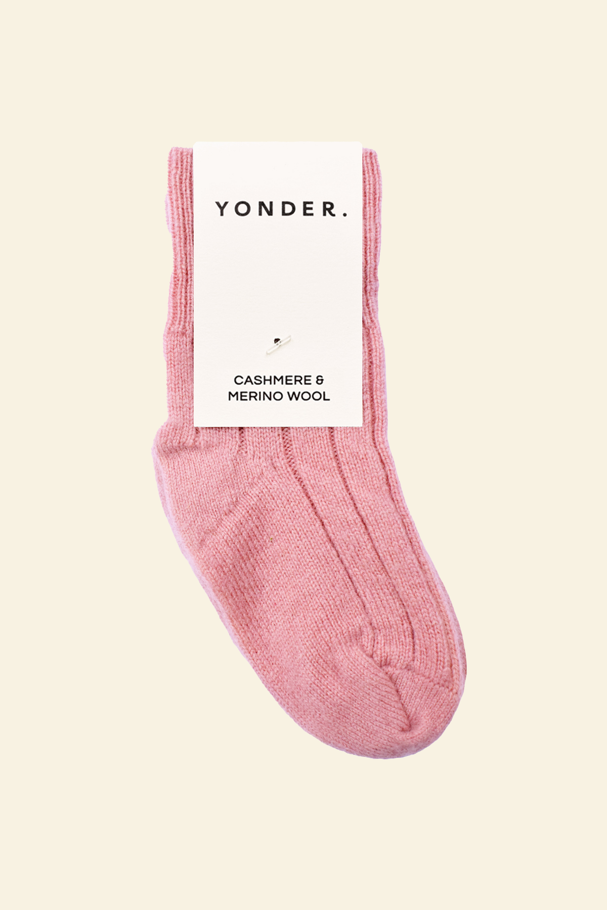 Baby Cashmere Blend Socks | Rose