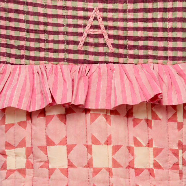 Quilted Christmas Stocking | Carousel | Floss