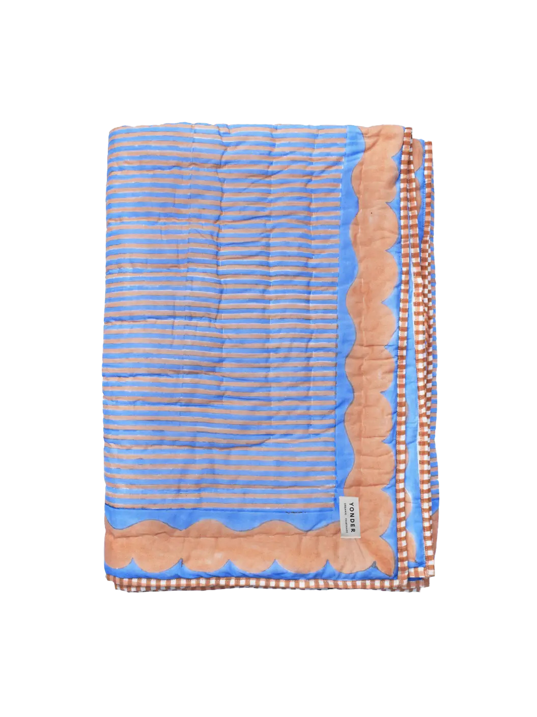 Organic Cotton Quilted Blanket | Candy