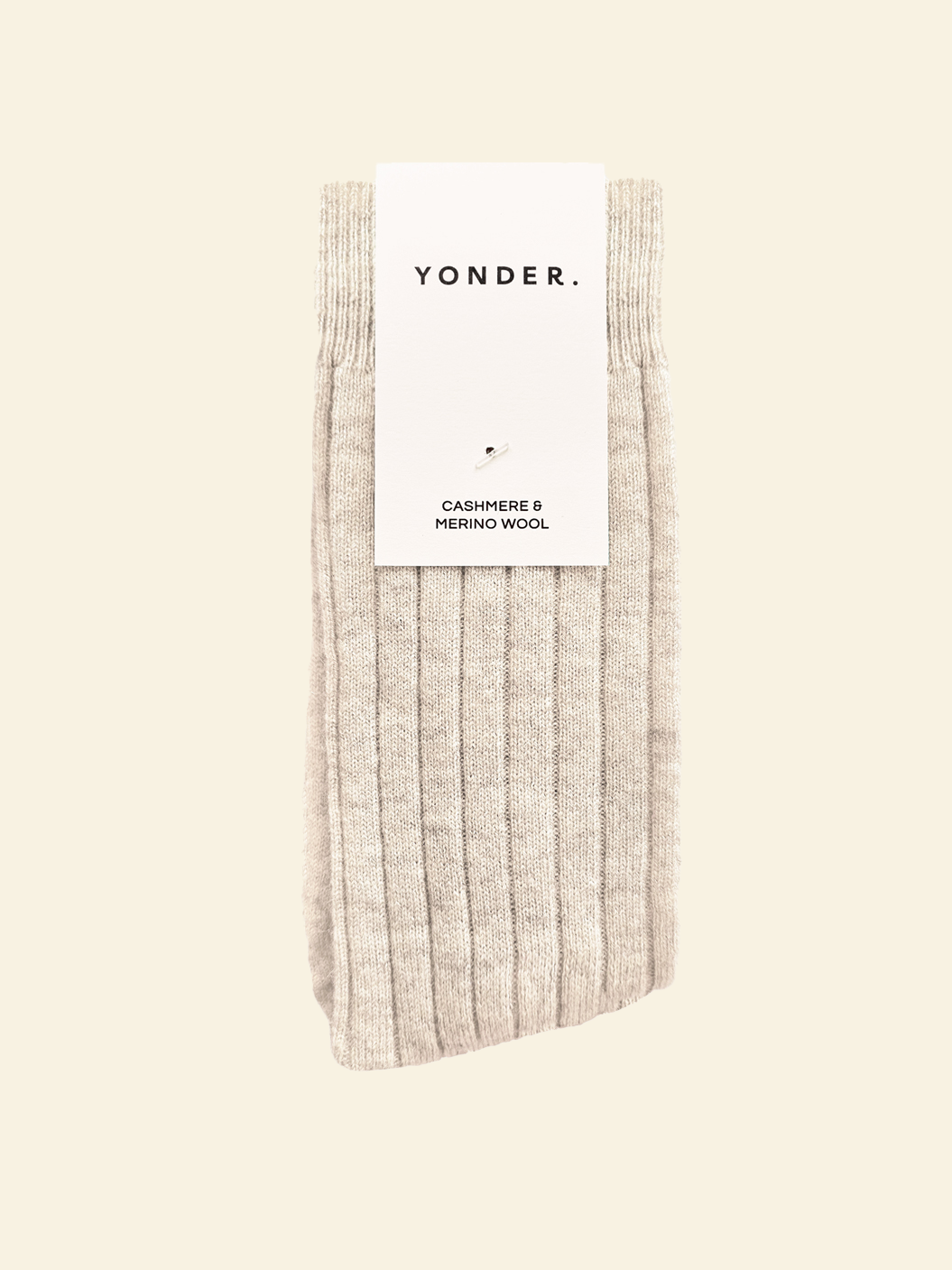 Cashmere House Socks | Pebble