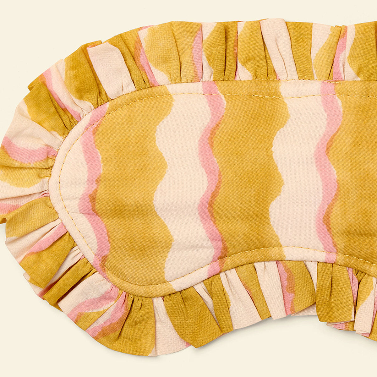 Organic Cotton Frill Eye Mask | Wiggle | Honey