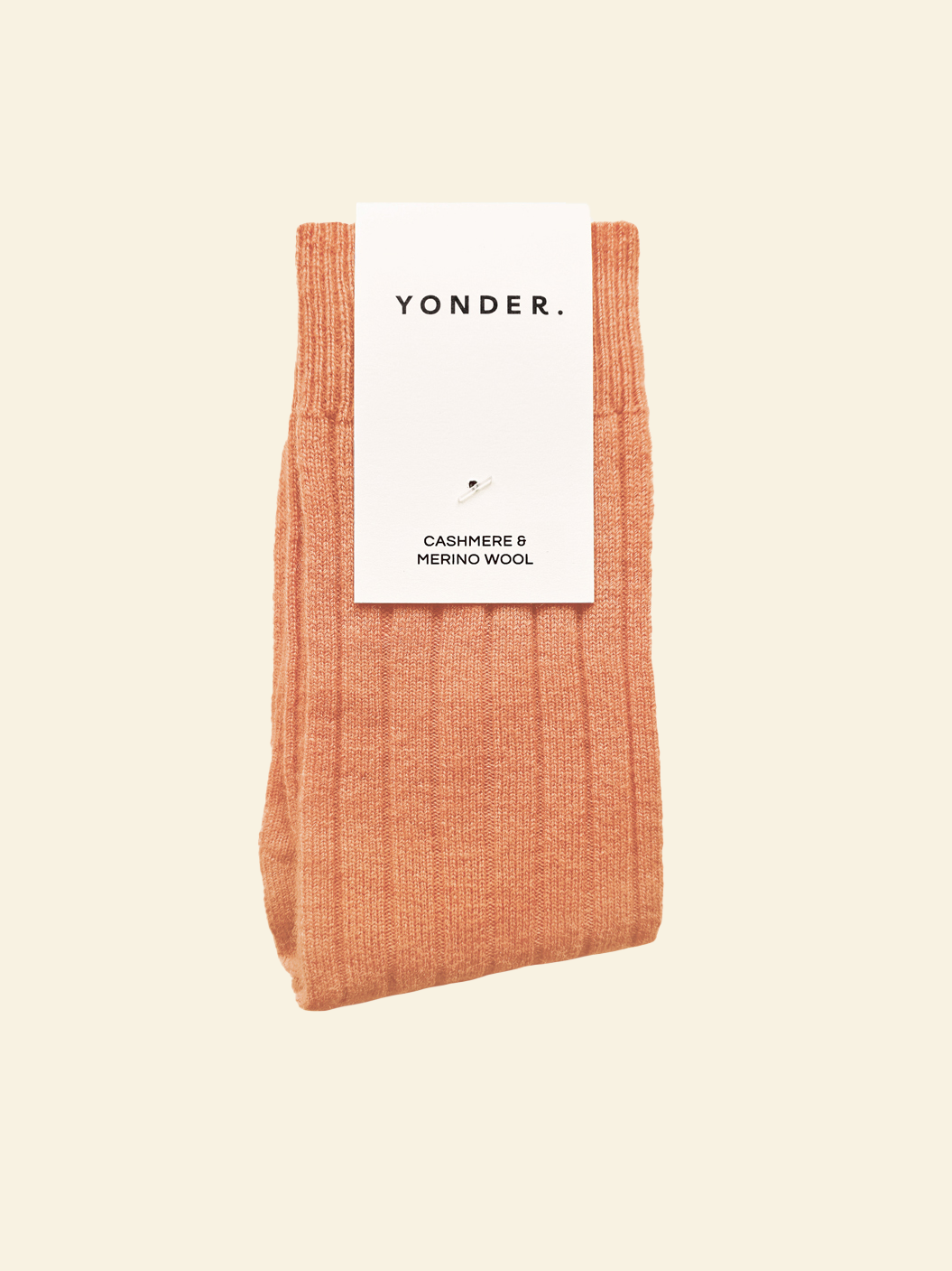 Junior Cashmere Socks | Pumpkin