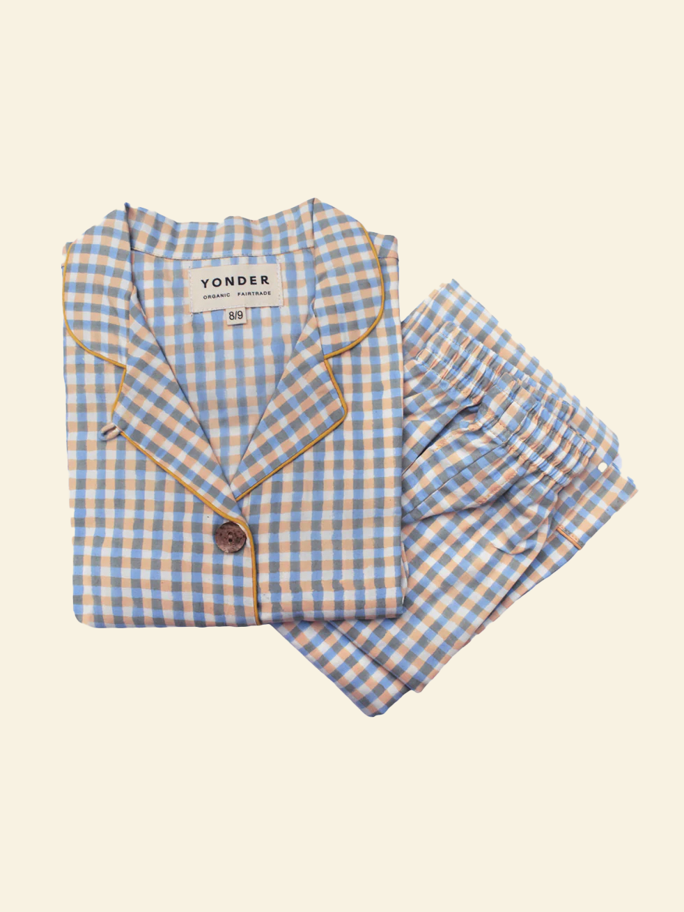 Junior Organic Cotton Pyjamas | Blueberry