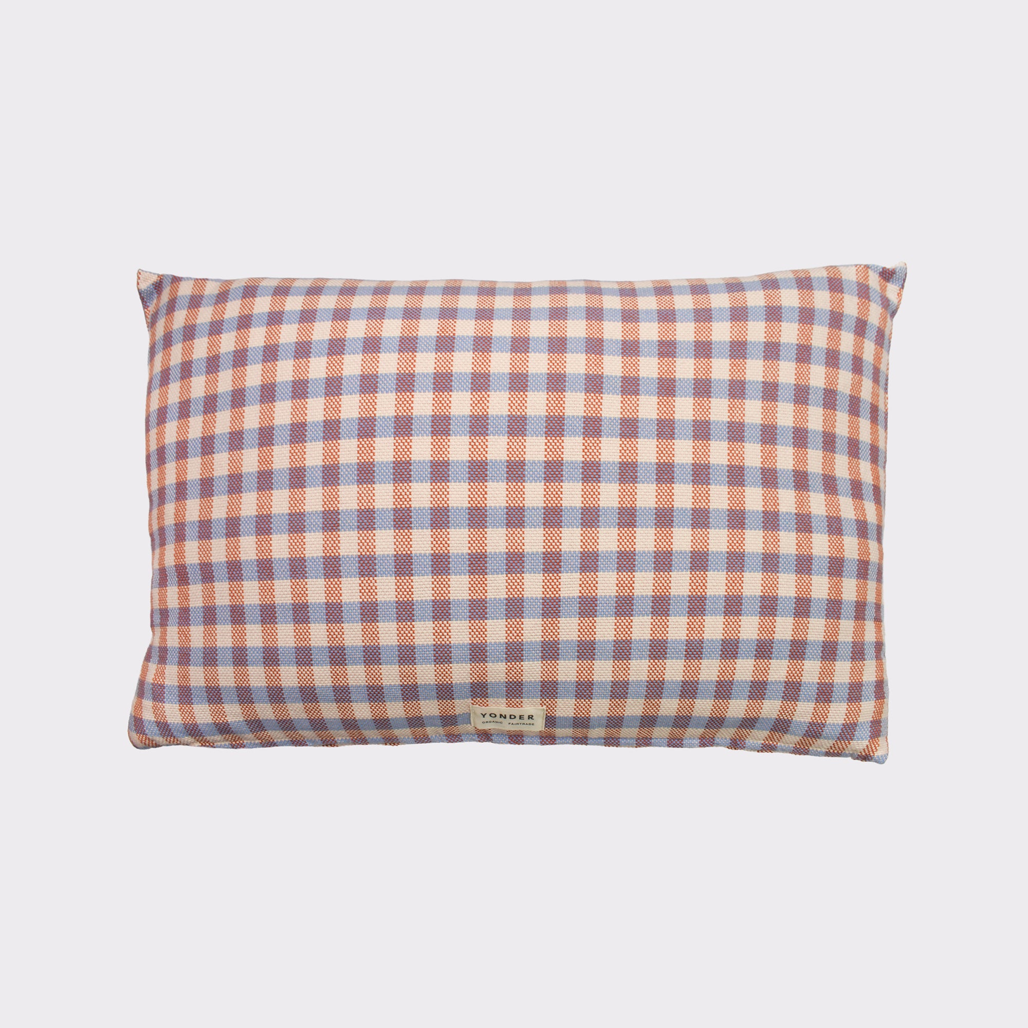 Organic Cotton Woven Cushion Cover | Large | Cornflower