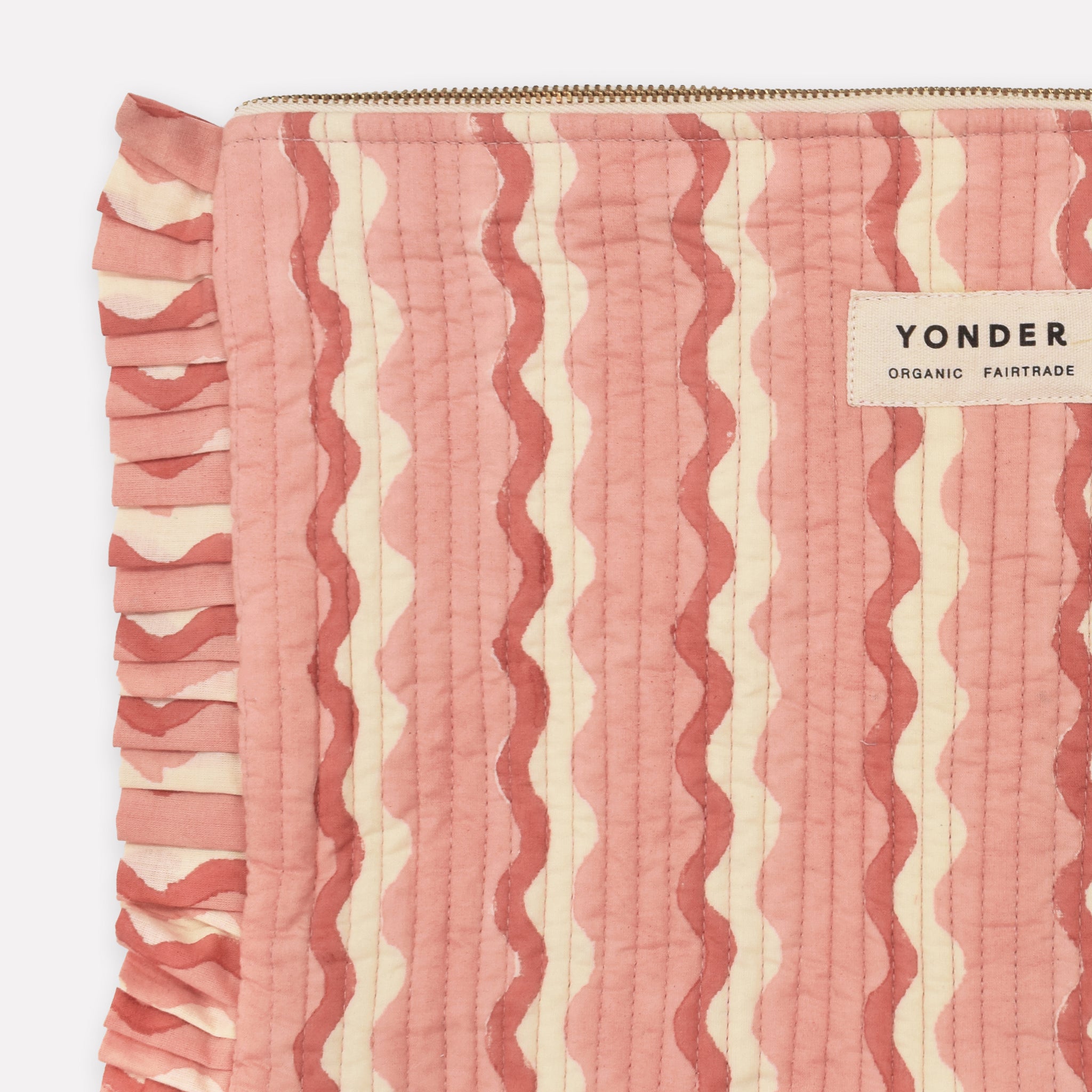 Quilted Frill Pouch | Wiggle | Floss