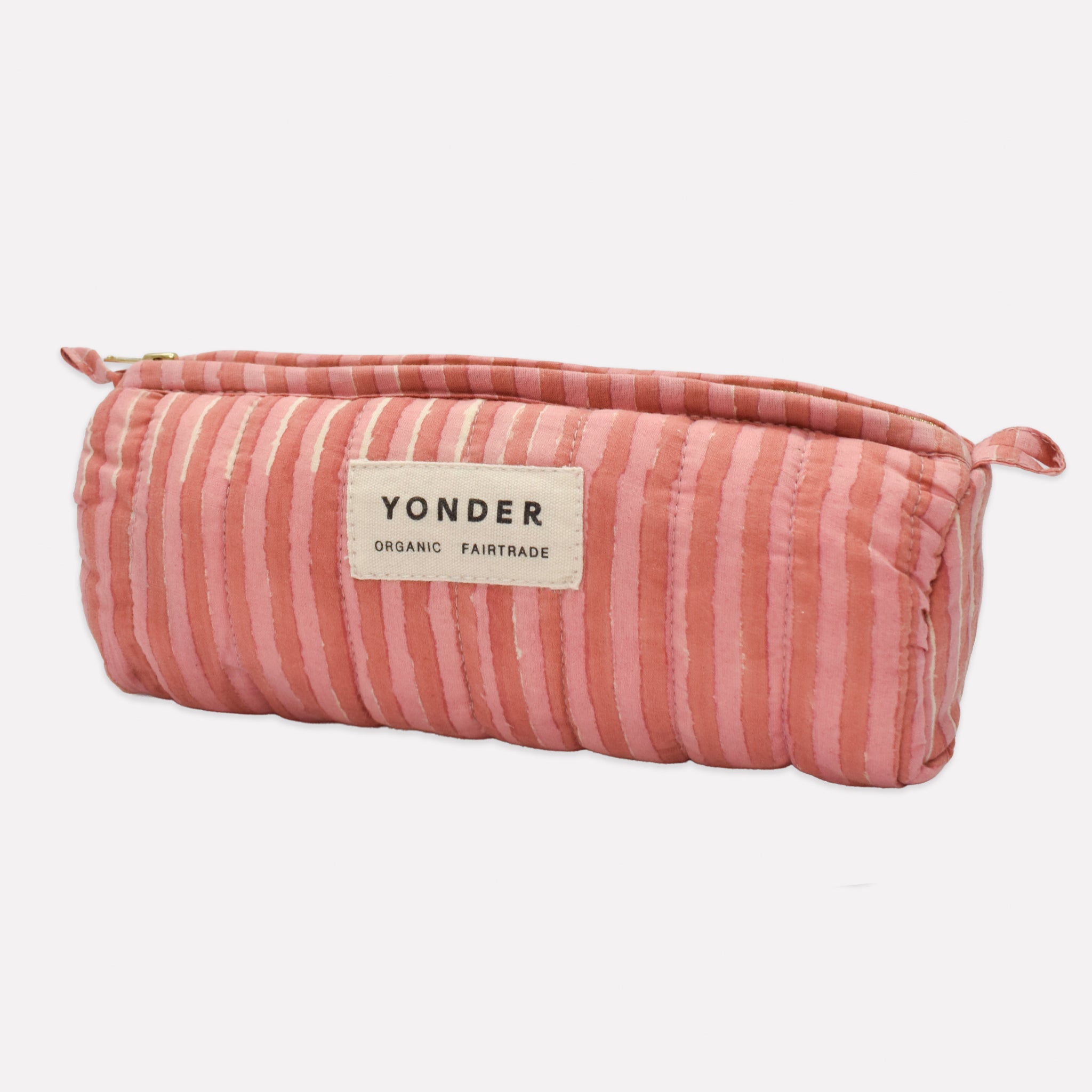 Quilted Barrel Case | Candy | Rhubarb