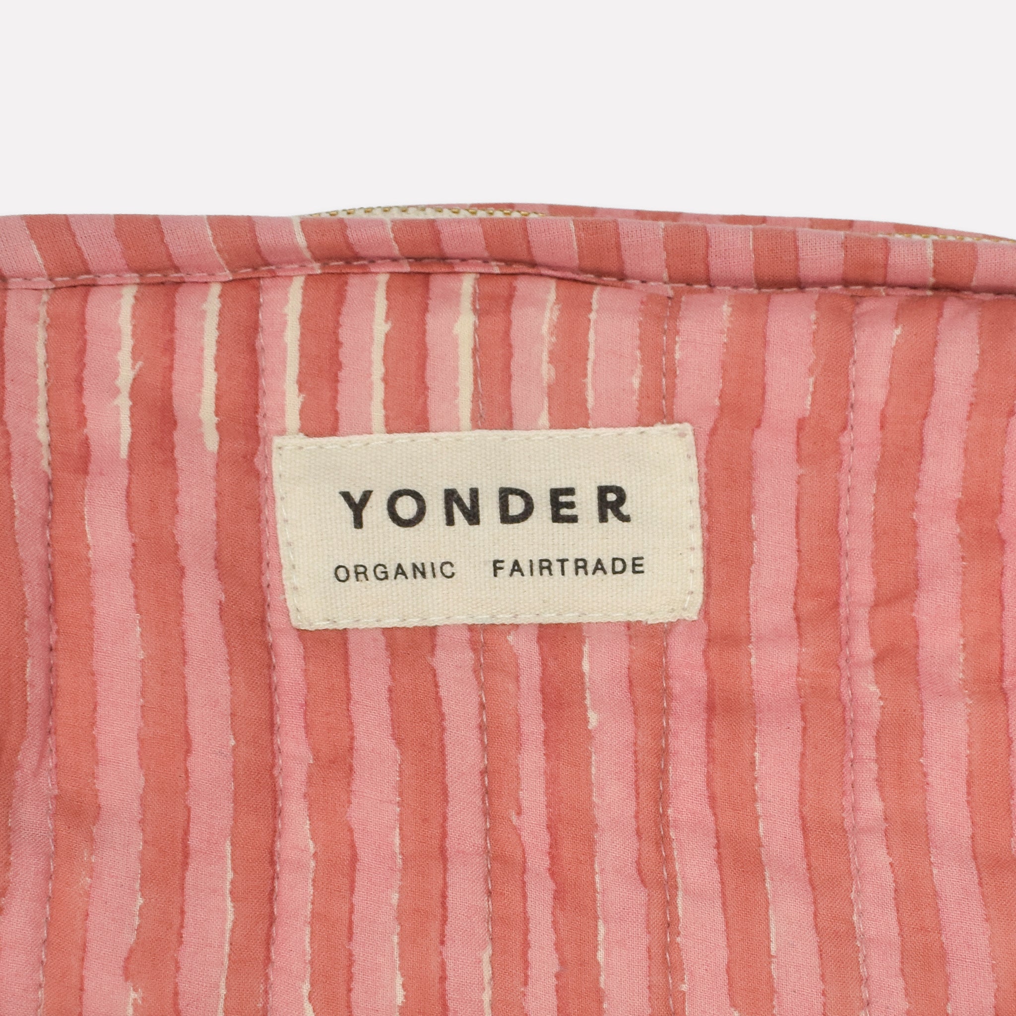 Quilted Barrel Case | Candy | Rhubarb