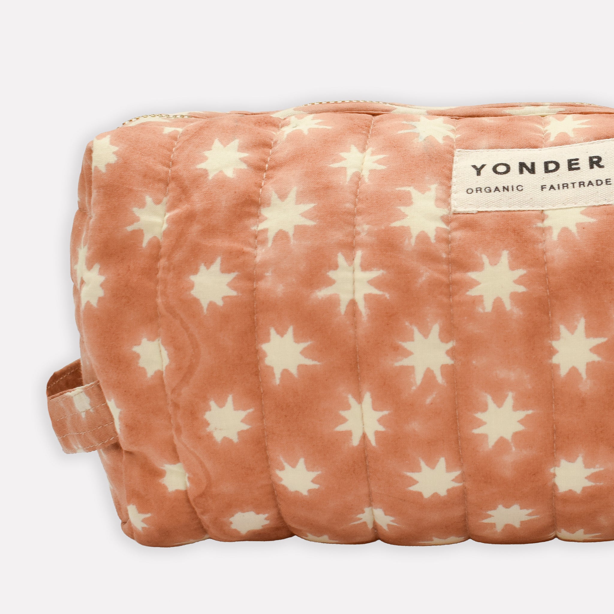 Quilted Wash Bag | Cosmic | Peanut