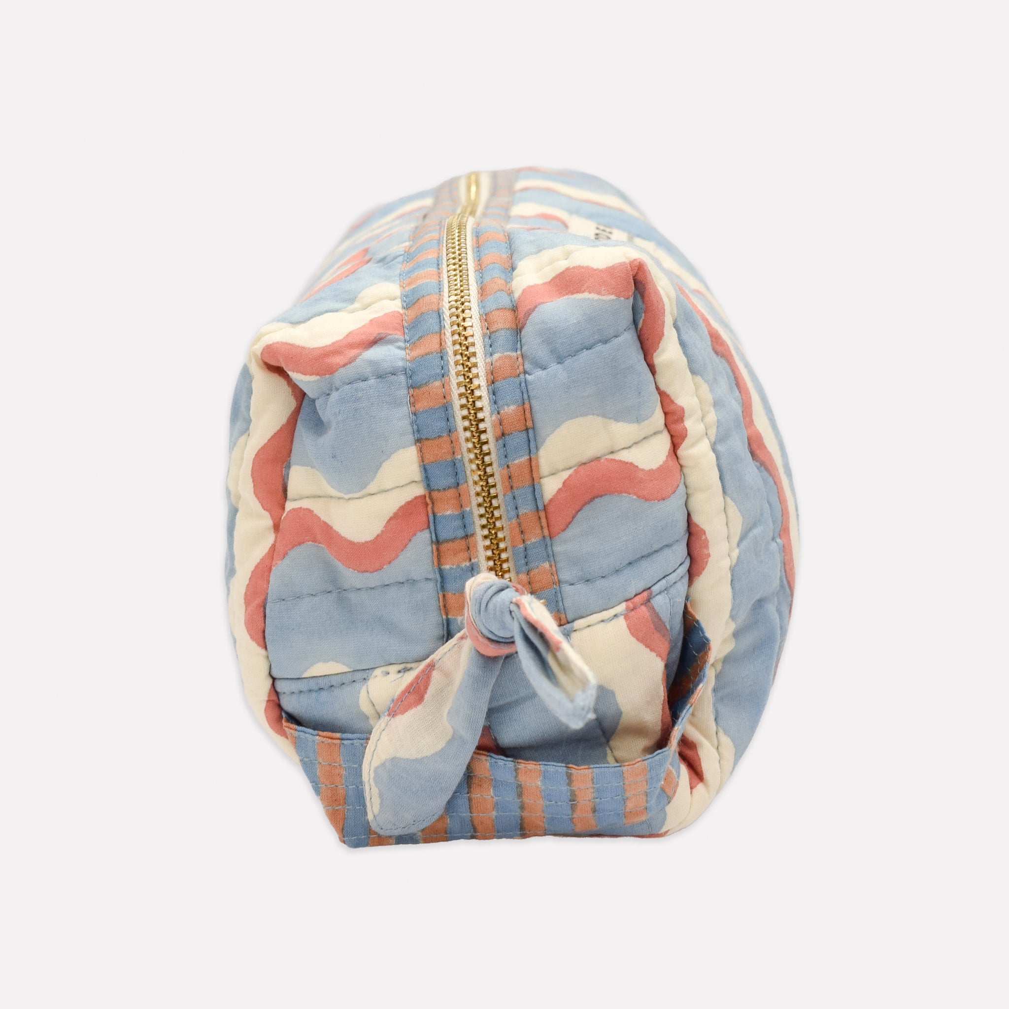 Quilted Baguette Wash Bag | Wiggle | Sky