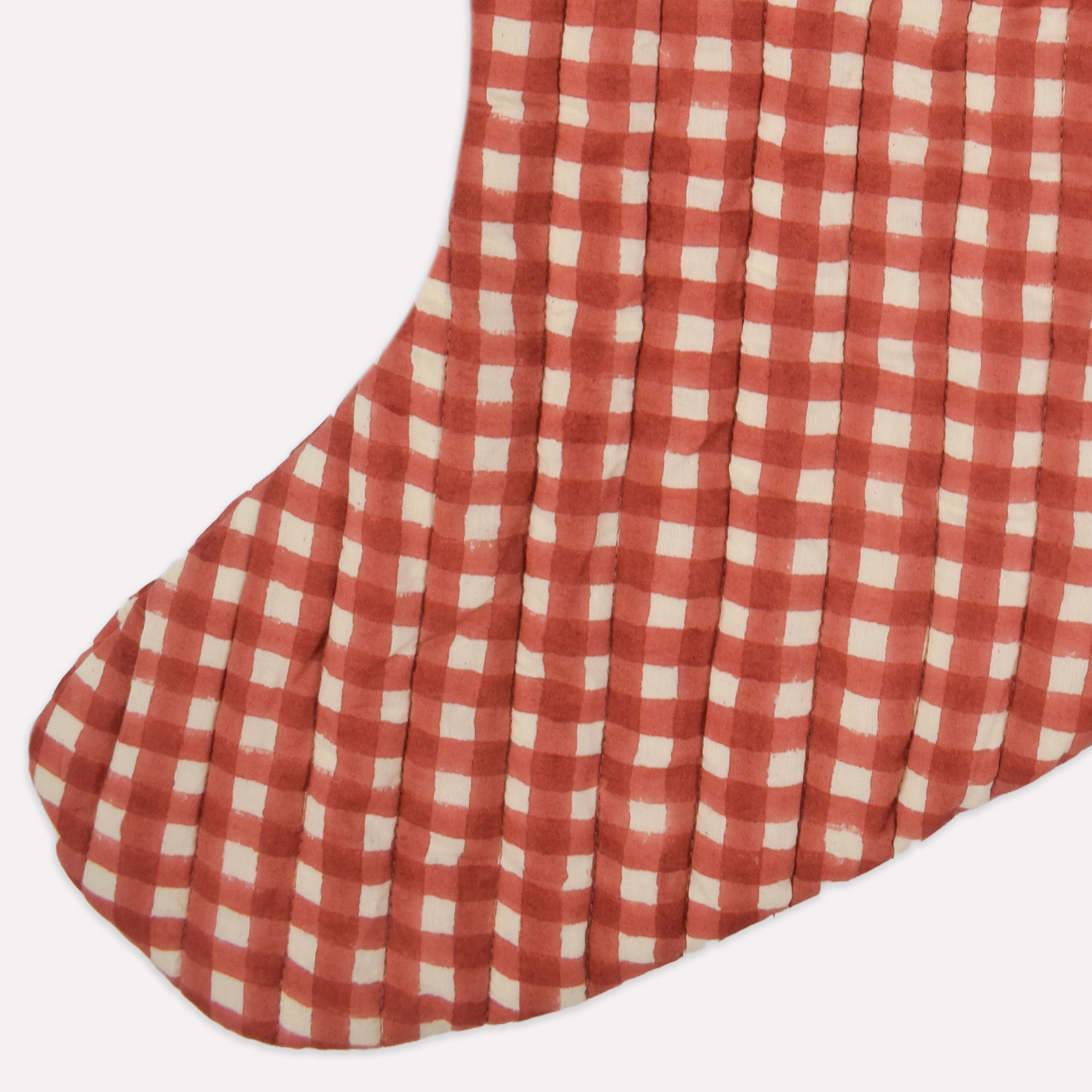Christmas Stocking | Gingham | Ginger
