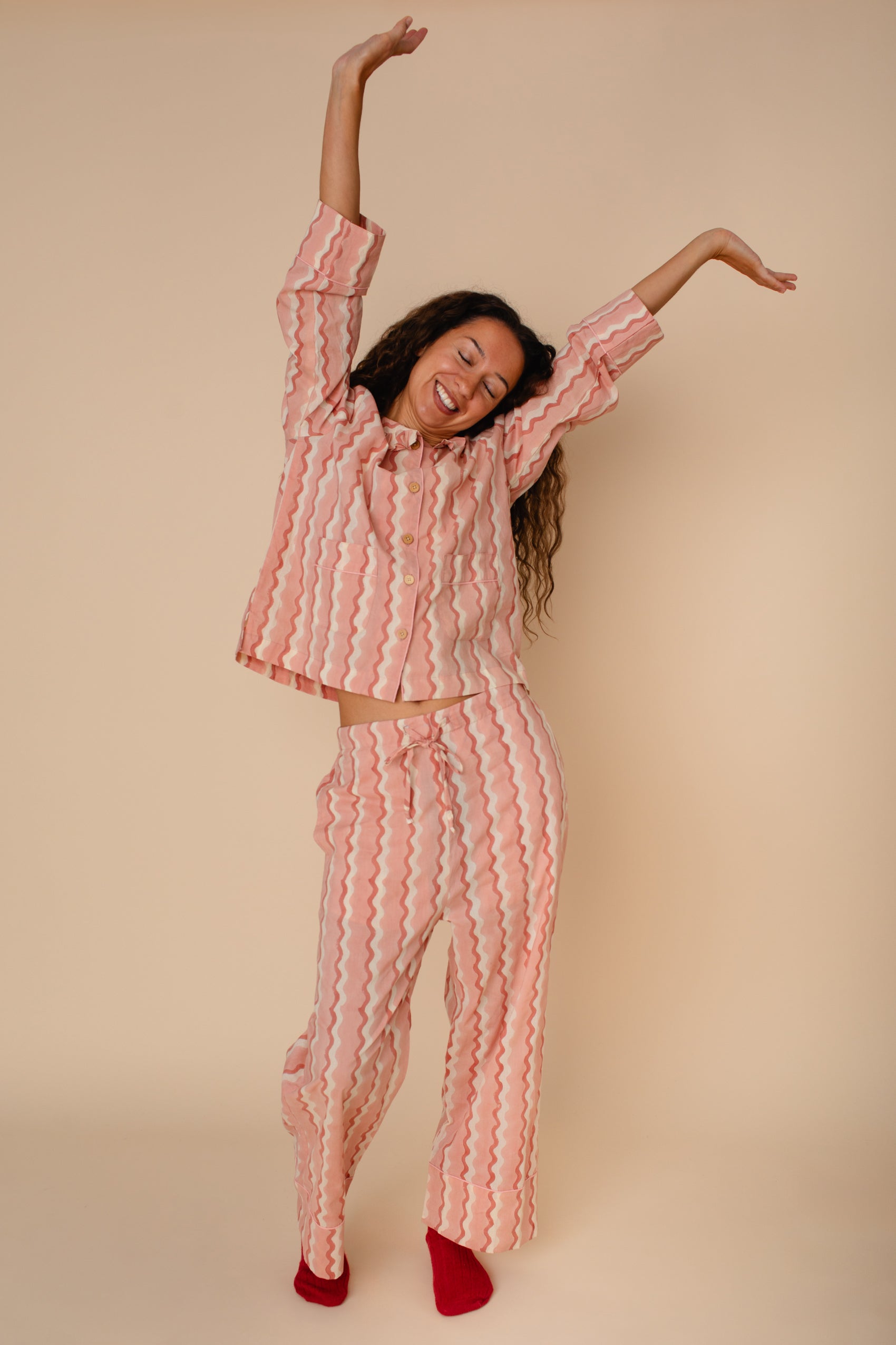 Women's Frill Pyjama Set | Wiggle | Floss