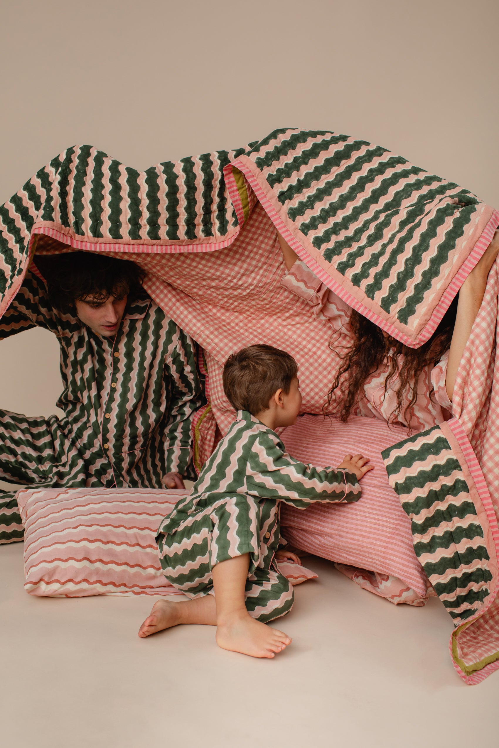 Organic Cotton Quilt | Whirly | Fern