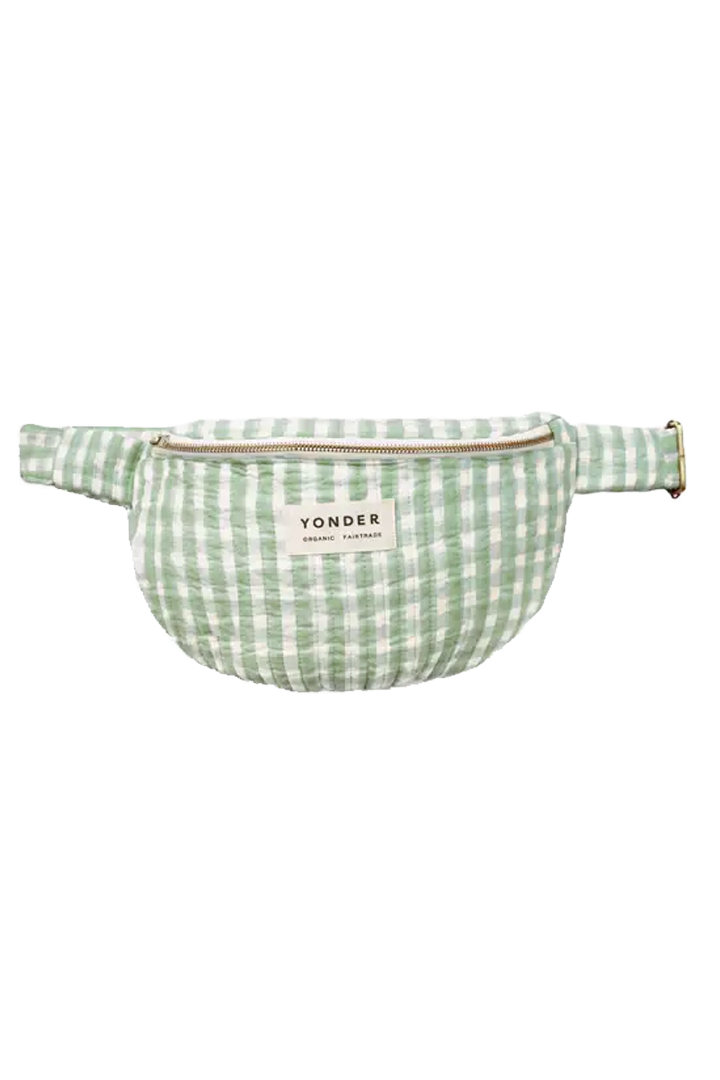 Organic Quilted Bag | Mint