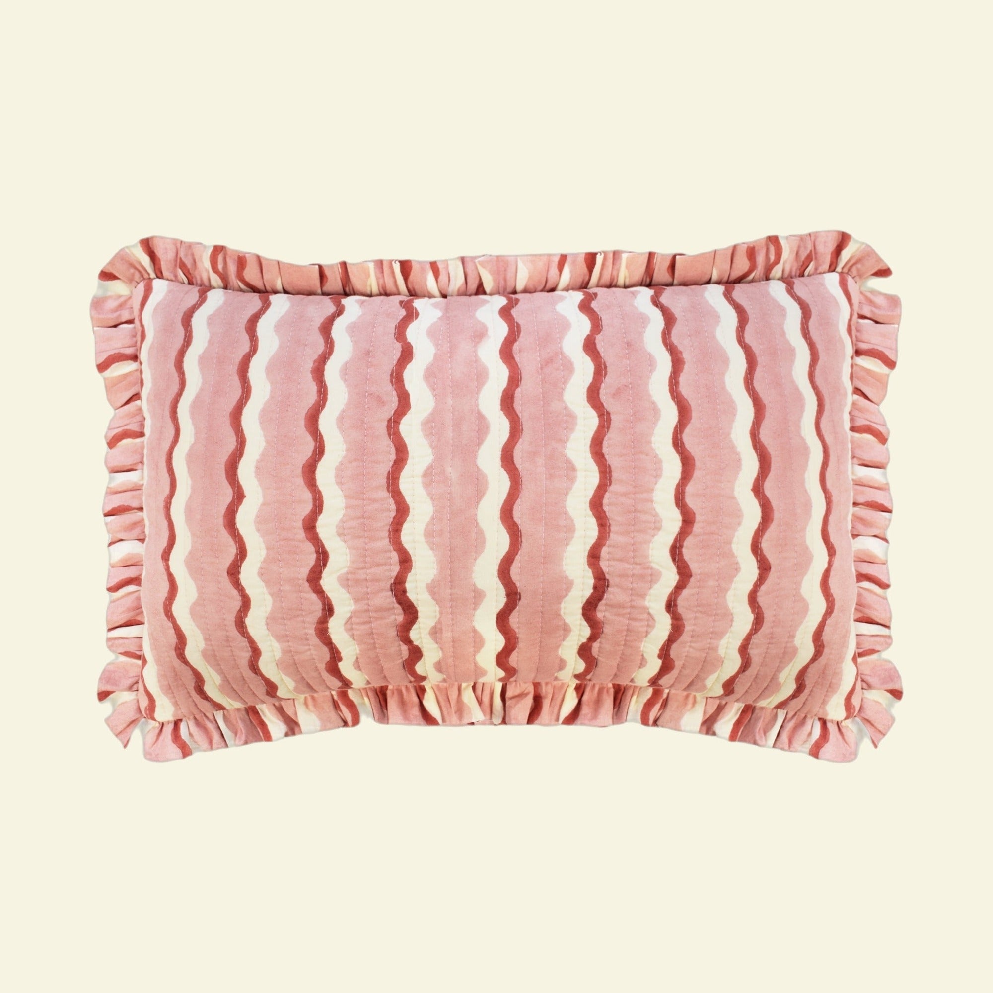 Yonder cushion on a cream background