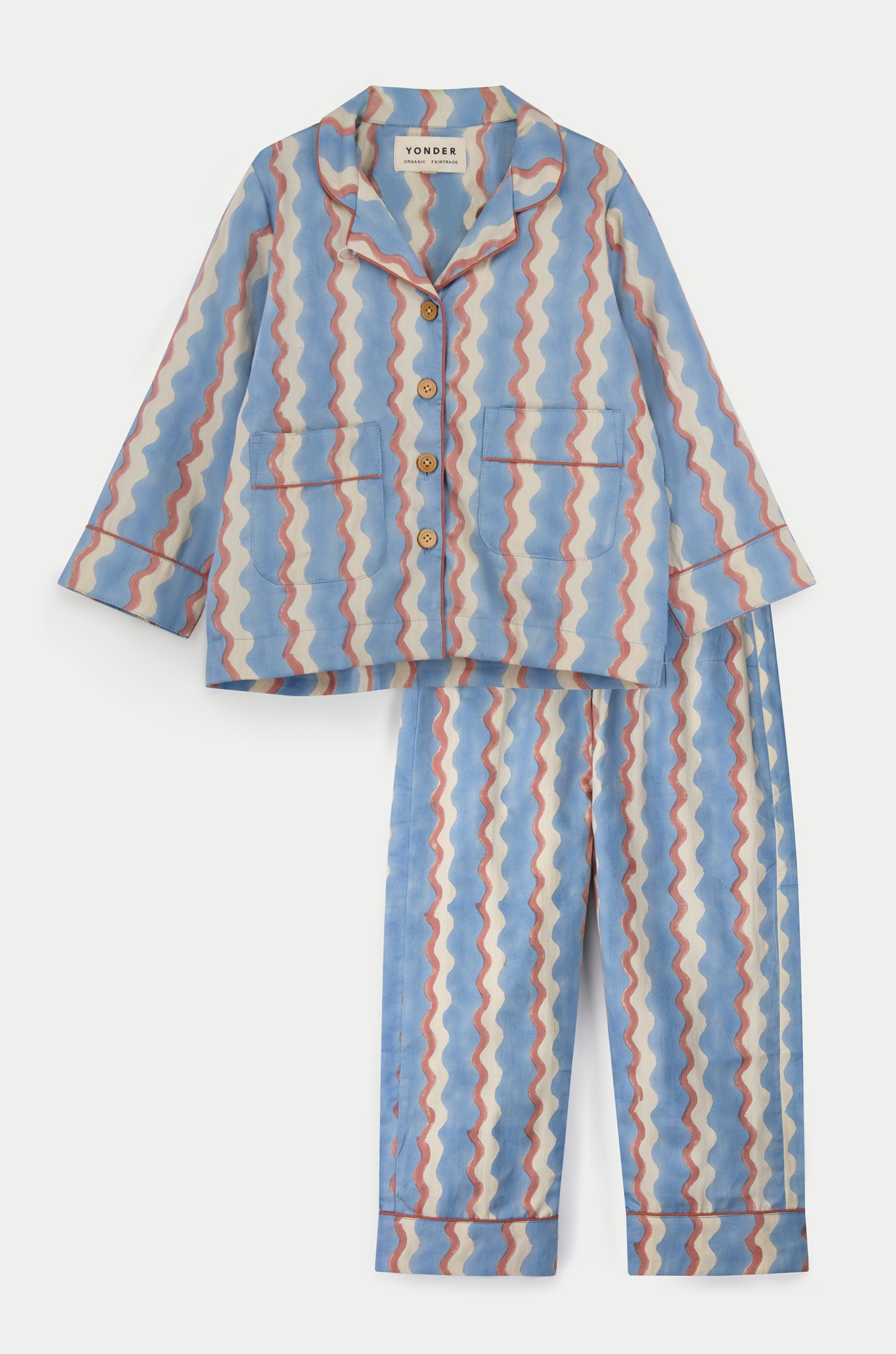 Unisex Kids Pyjama Set | Wiggle | Sky