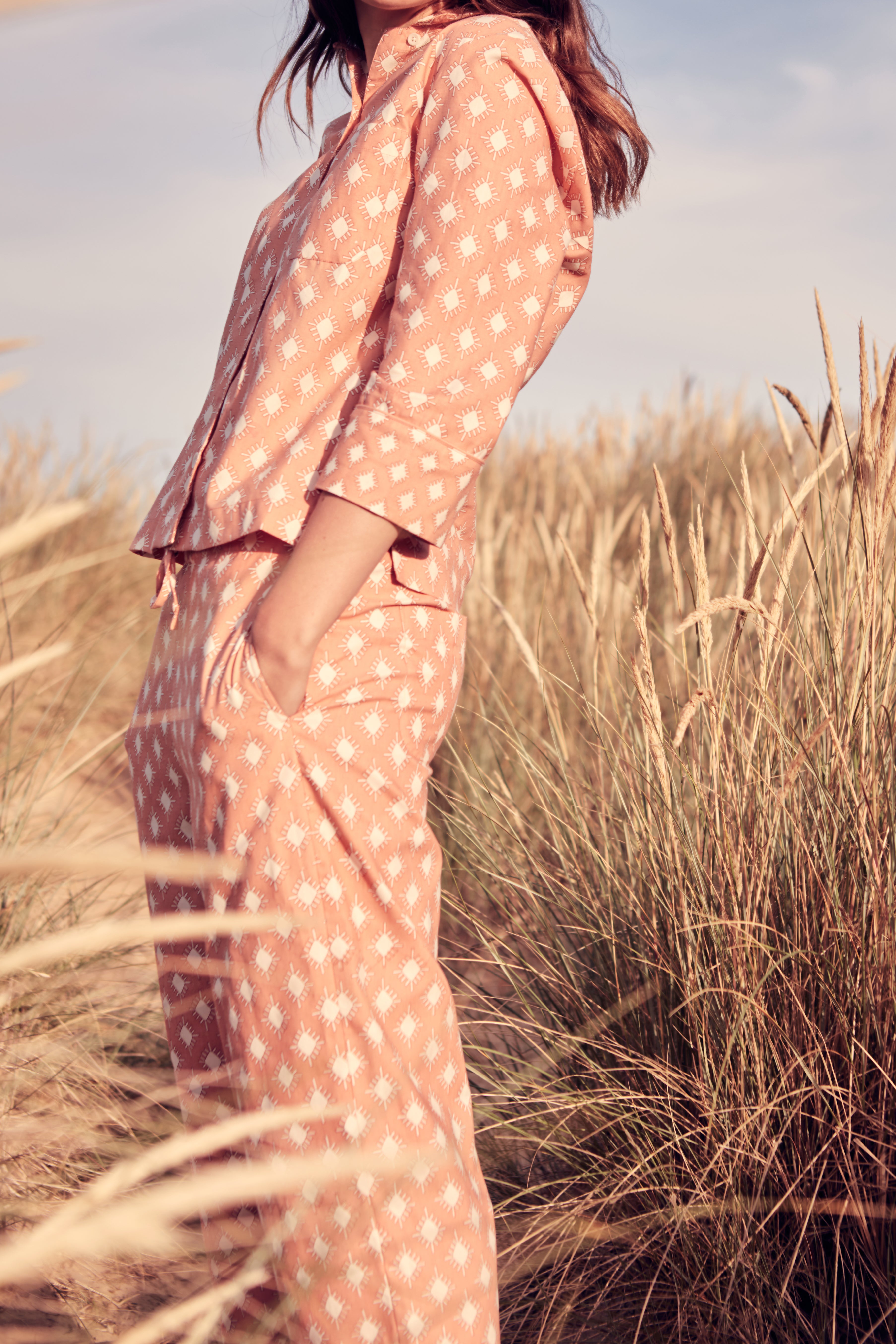 Organic Cotton Pyjamas | Clay Pink