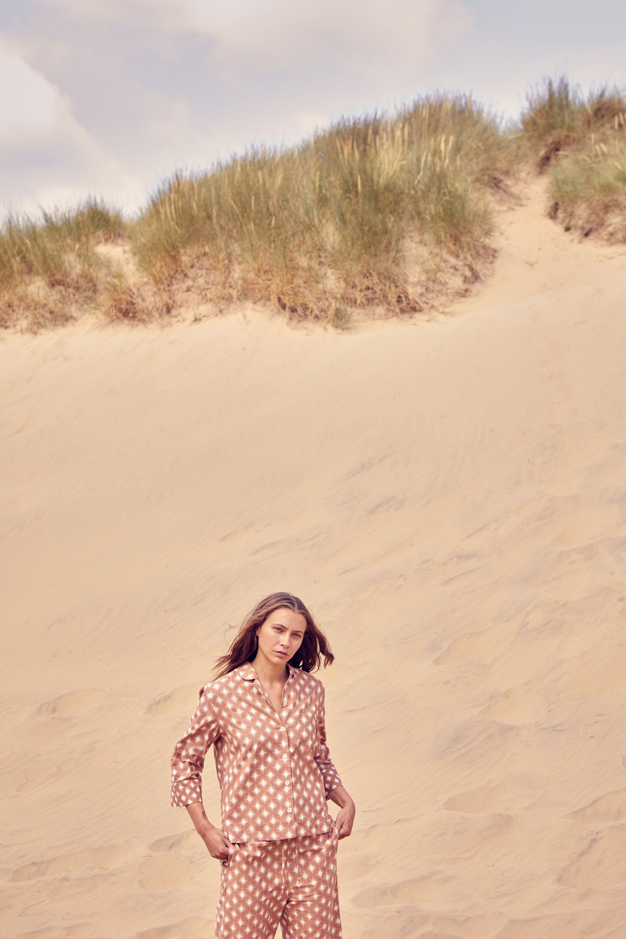 Organic Cotton Pyjamas | Terracotta