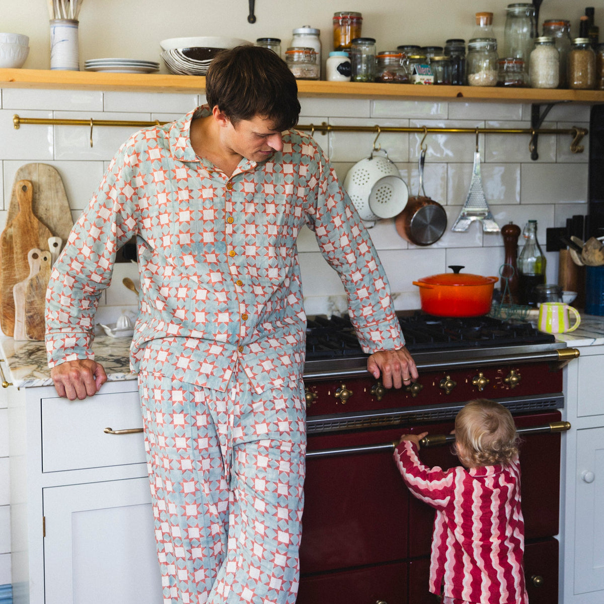 Men's Pyjama Set | Carousel | Cloud