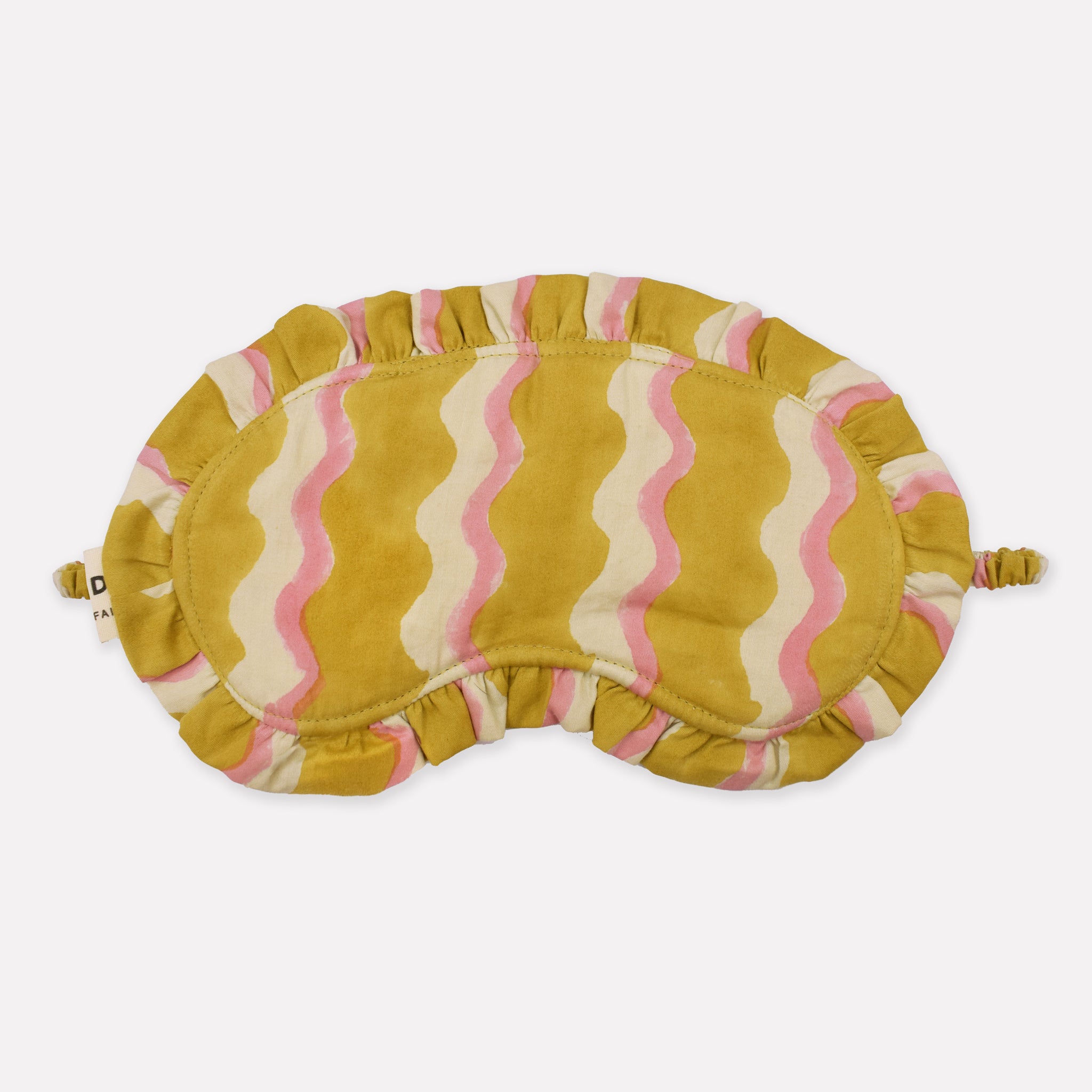 Organic Cotton Frill Eye Mask | Wiggle | Honey