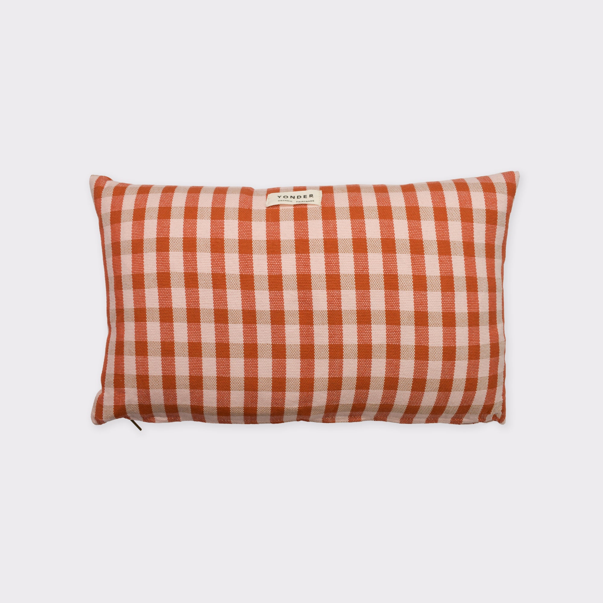 Organic Cotton Woven Cushion Cover | Medium | Ginger