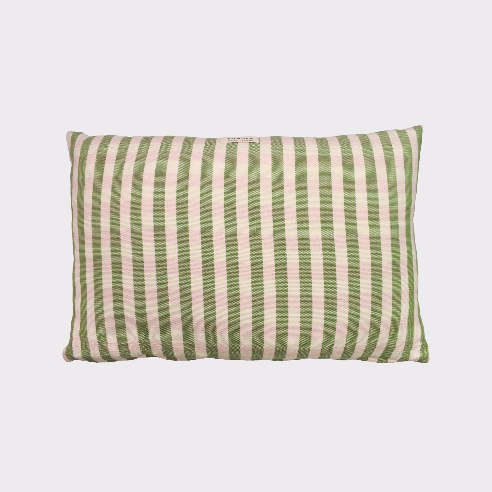Organic Cotton Woven Cushion Cover | Large | Sage