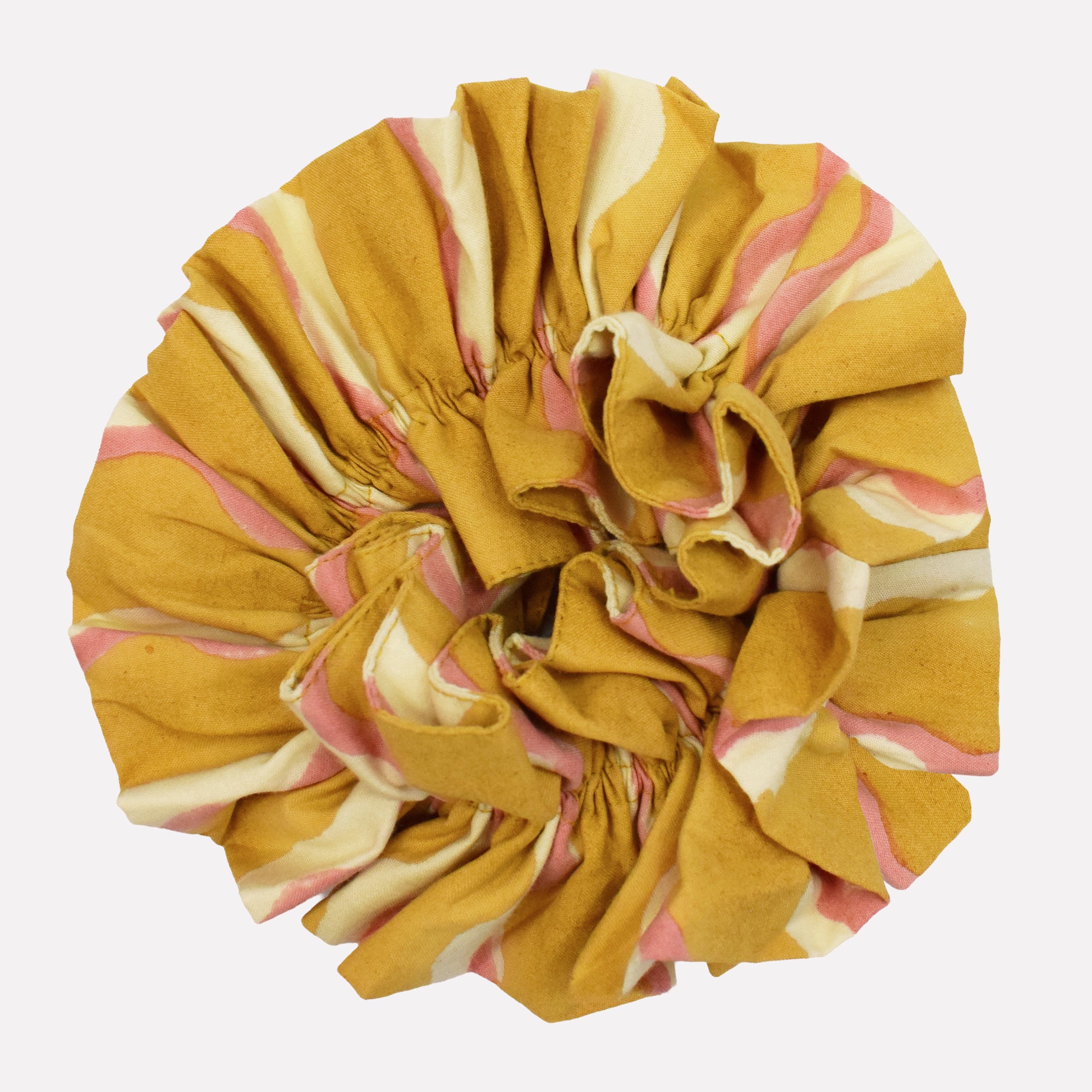 Cotton Ruffle Scrunchie | Wiggle | Honey