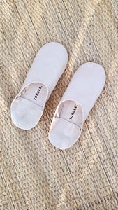Leather Babouche Slippers