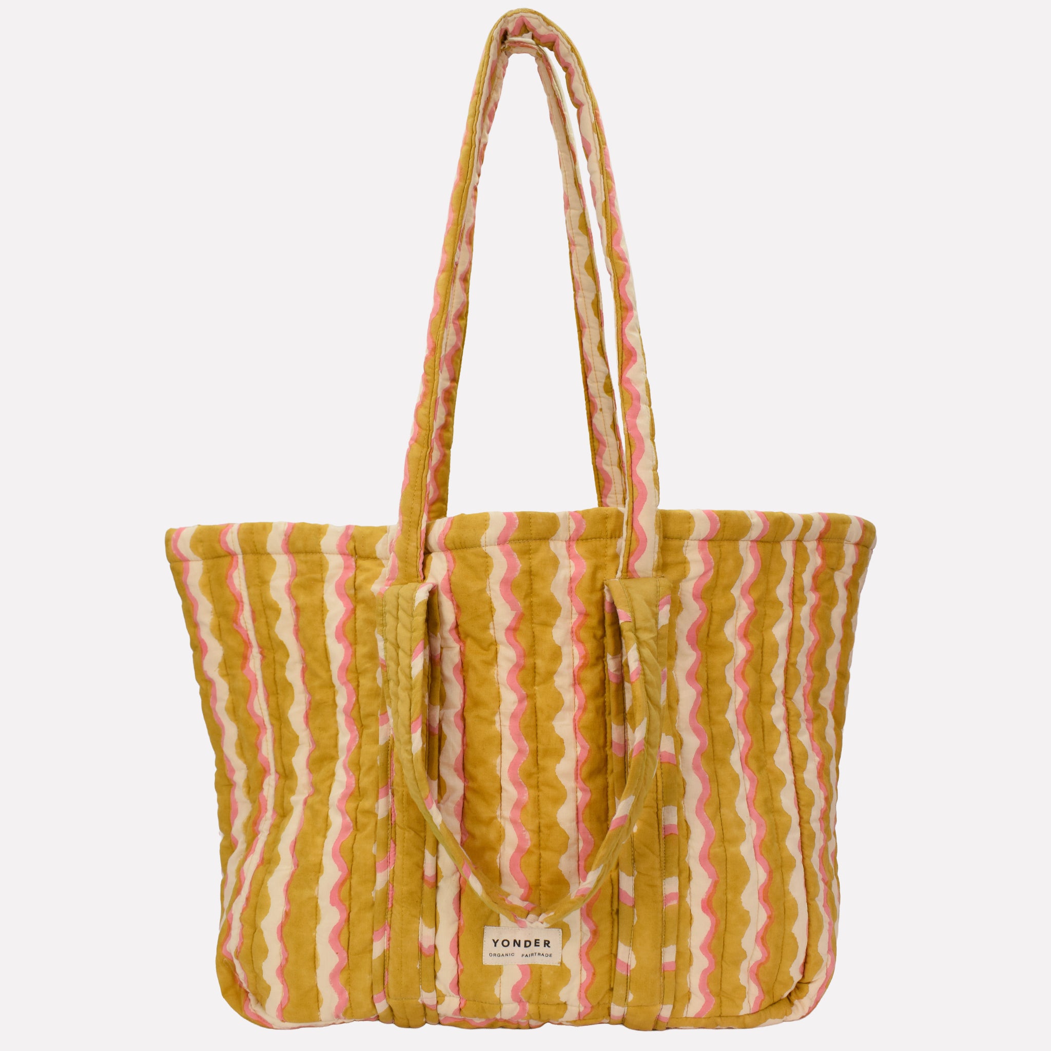 Quilted Carry All | Wiggle | Honey