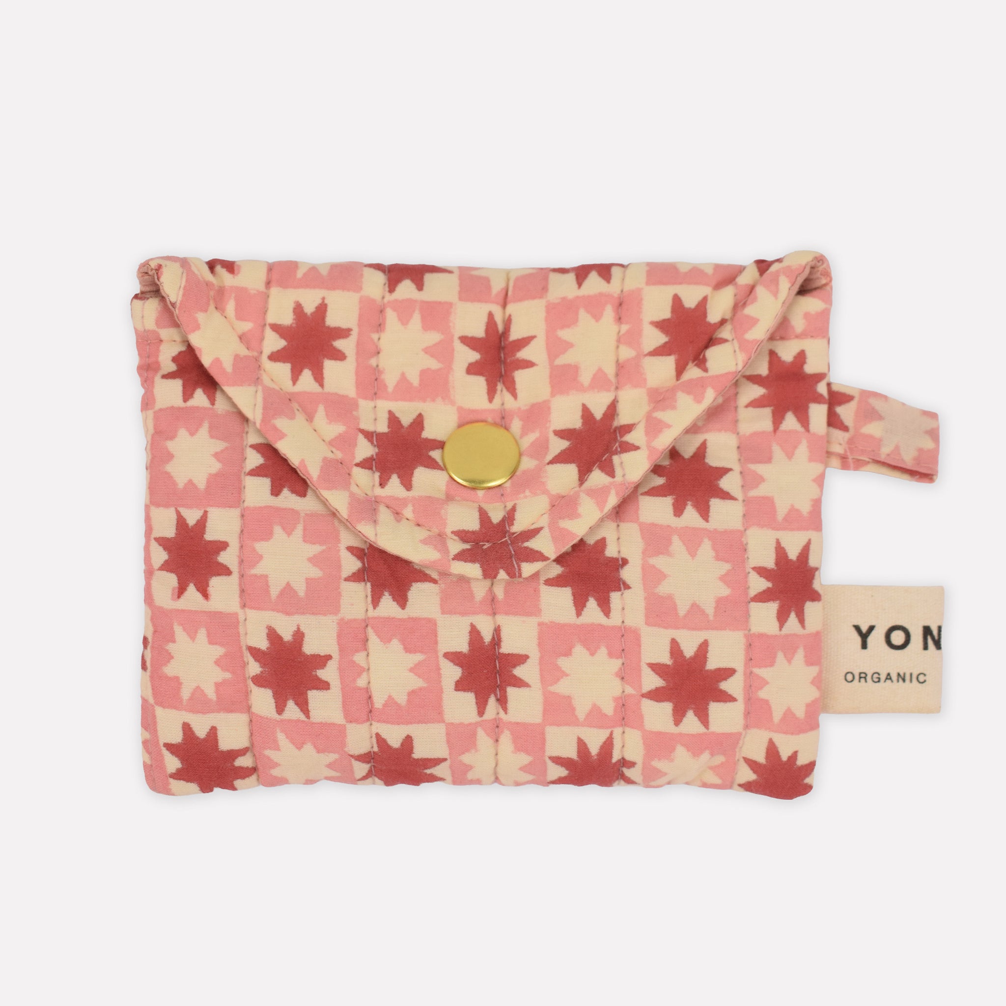 Quilted Popper Purse | Pinwheel | Jam