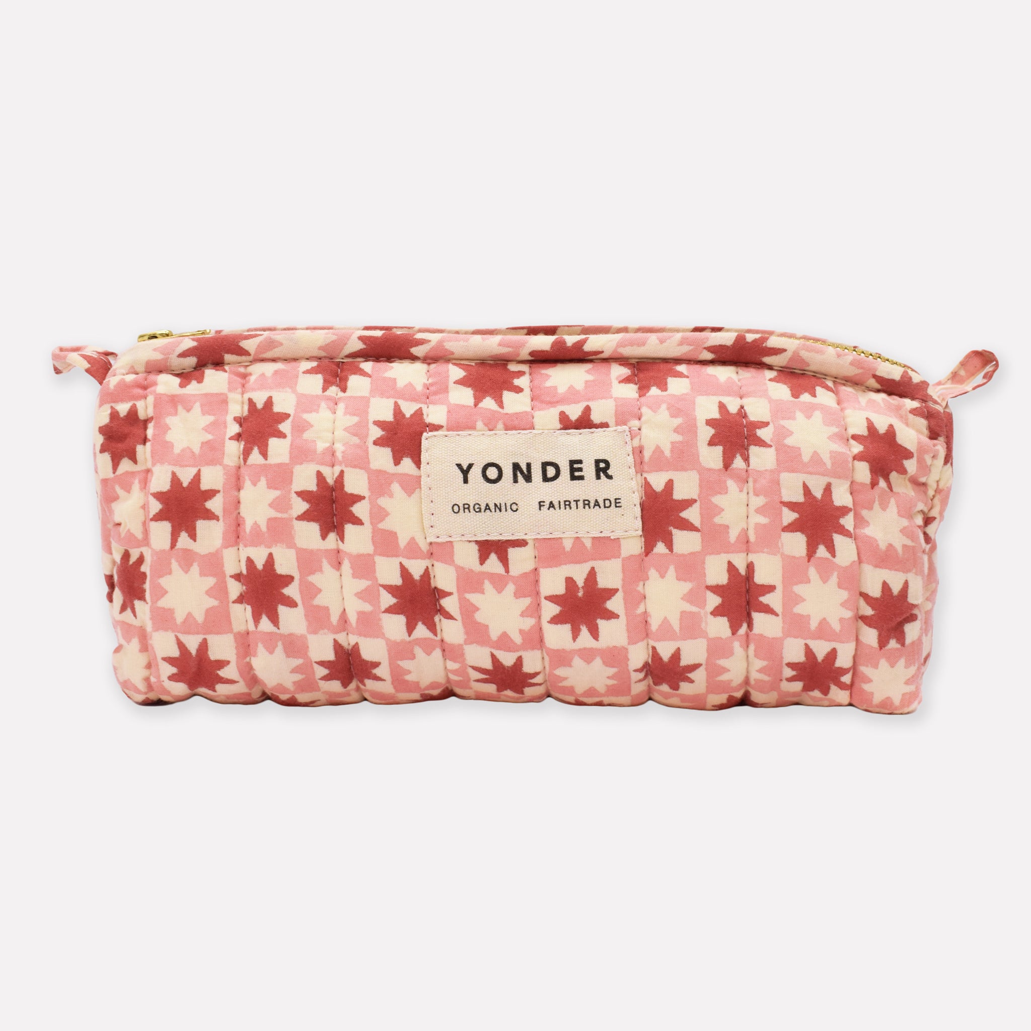 Quilted Barrel Case | Pinwheel | Jam