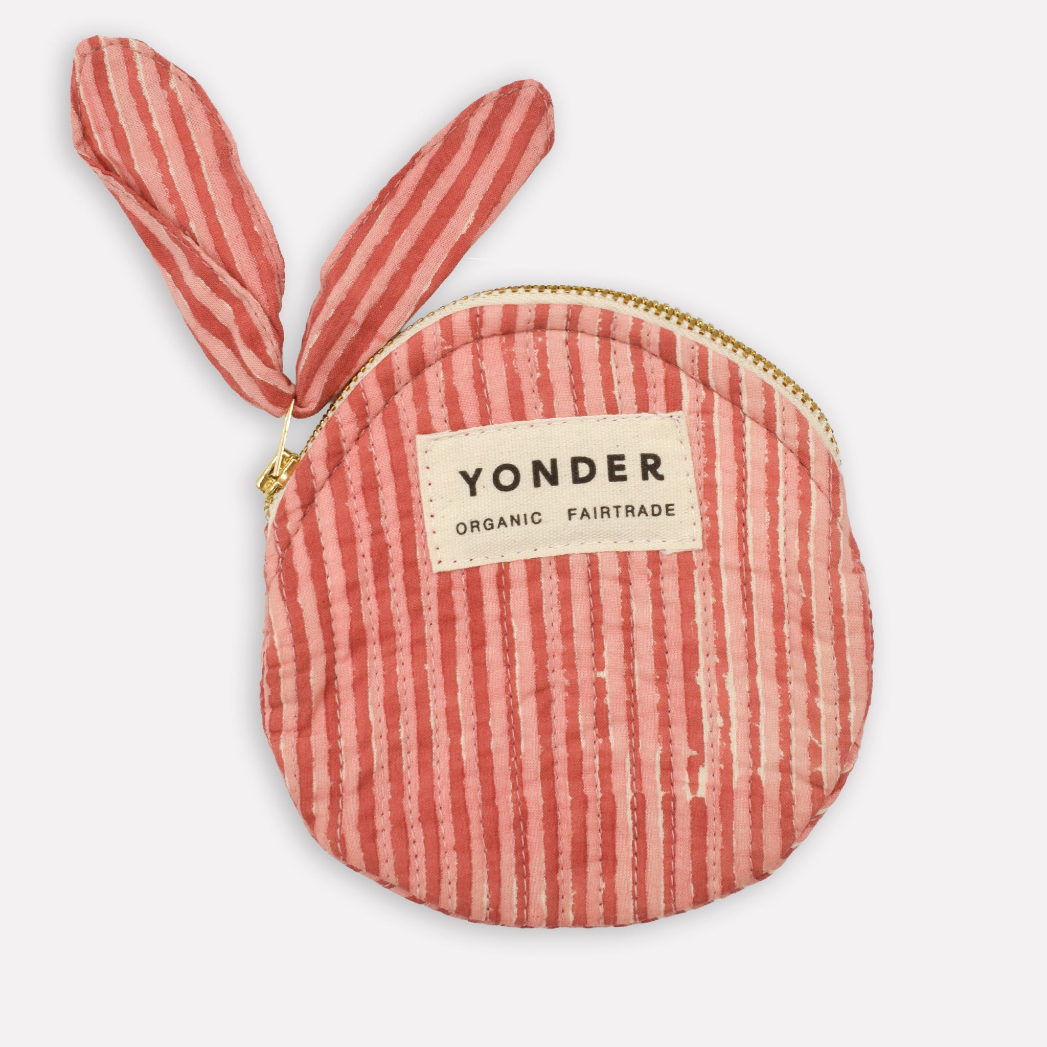 Quilted Coin Purse | Candy Cane | Jam