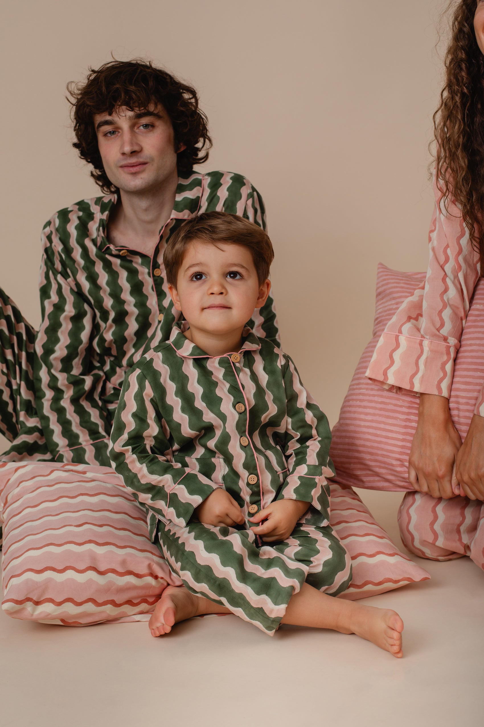 Unisex Kids' Pyjama Set | Whirly | Fern