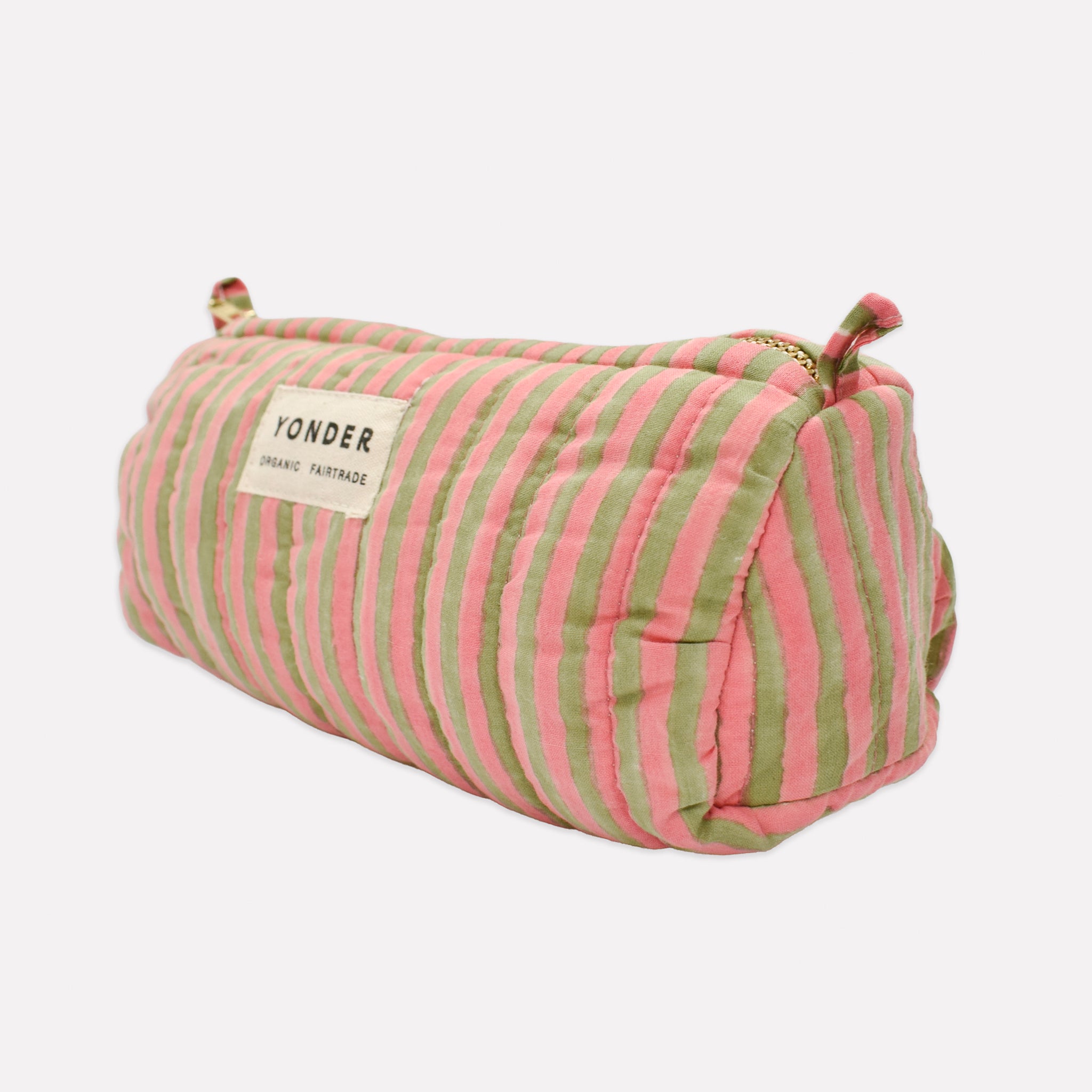 Quilted Barrel Case | Candy Stripe | Sugarsnap