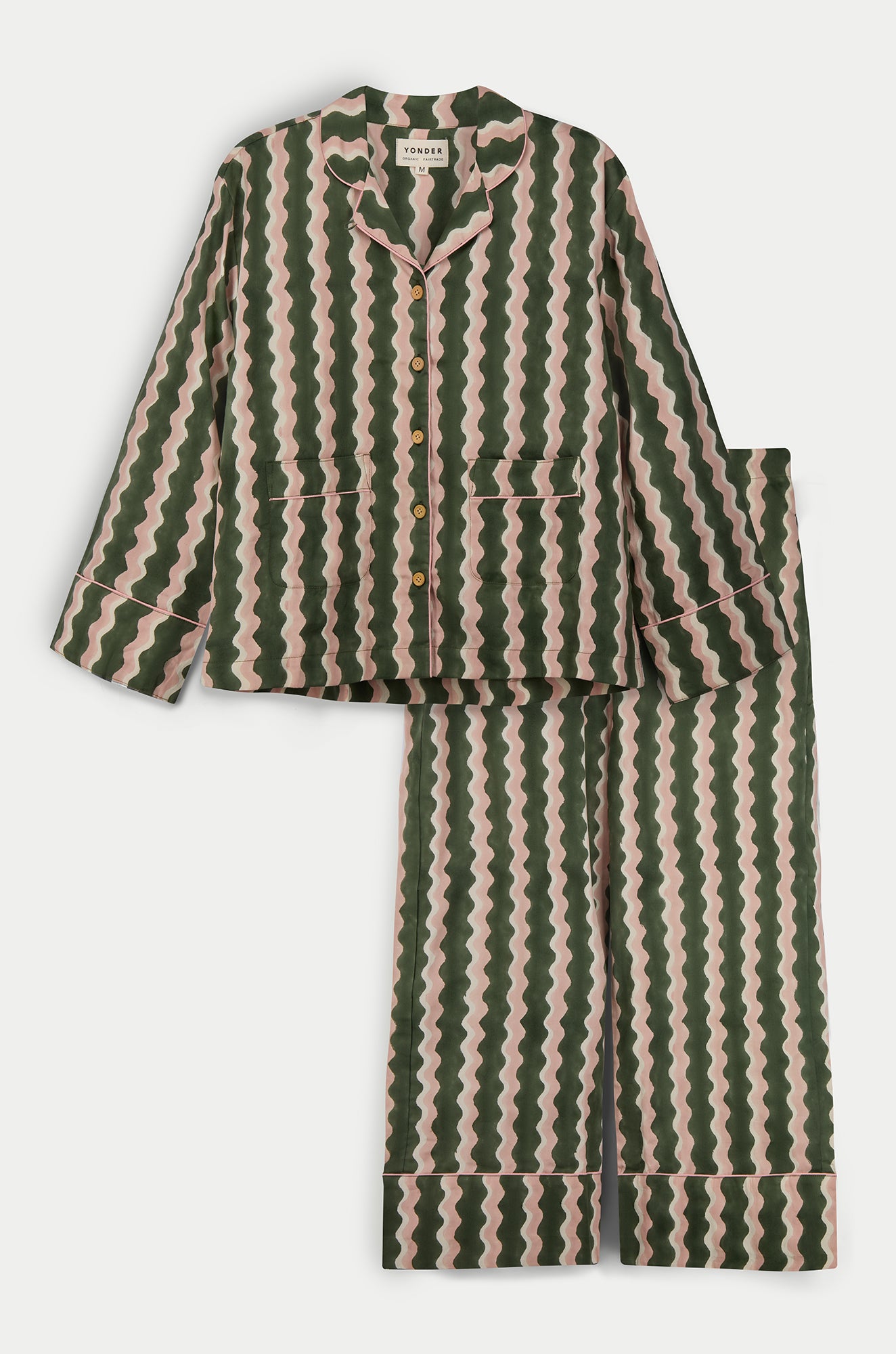 Unisex Kids Pyjama Set | Whirly | Fern